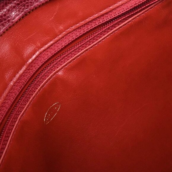 Chanel Bordeaux Calfskin Triple CC Shoulder Tote Bag 116450 - Picture 8 of 10